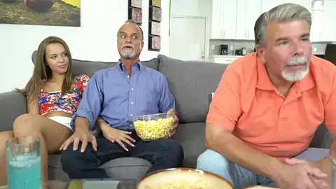 Teenage taunts astonished parent's acquaintance by rubbing his bone